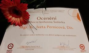 Oceněné knihovny regionu Blansko v roce 2022
