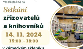 Setkání zřizovatelů a knihovníků 2024