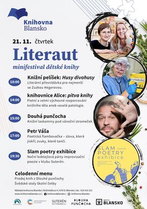 Minifestival dětské knihy: Literaut 2024
