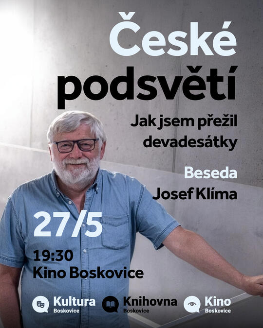 České podsvětí - beseda s Josefem Klímou